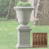 Campania Textured Hampton Urn with Pedestal - PPD-554