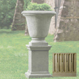 Campania Textured Hampton Urn with Pedestal - PPD-554