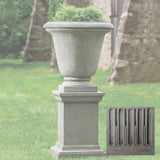 Campania Textured Hampton Urn with Pedestal - PPD-554