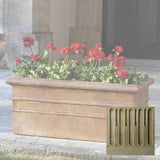 Campania Classic Rolled Rim Window Box Planter - P-555