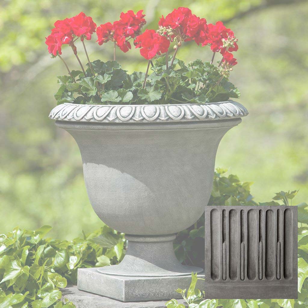 Campania Litchfield Egg and Dart Urn - P-569