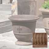 Campania Fleur de Lis Urn - P-573