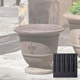 Campania Fleur de Lis Urn - P-573