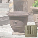 Campania Fleur de Lis Urn - P-573