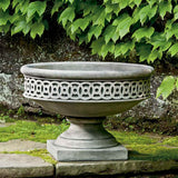 Campania Williamsburg Low Fretwork Urn - P-599