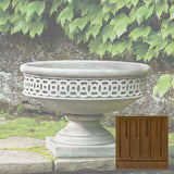 Campania Williamsburg Low Fretwork Urn - P-599