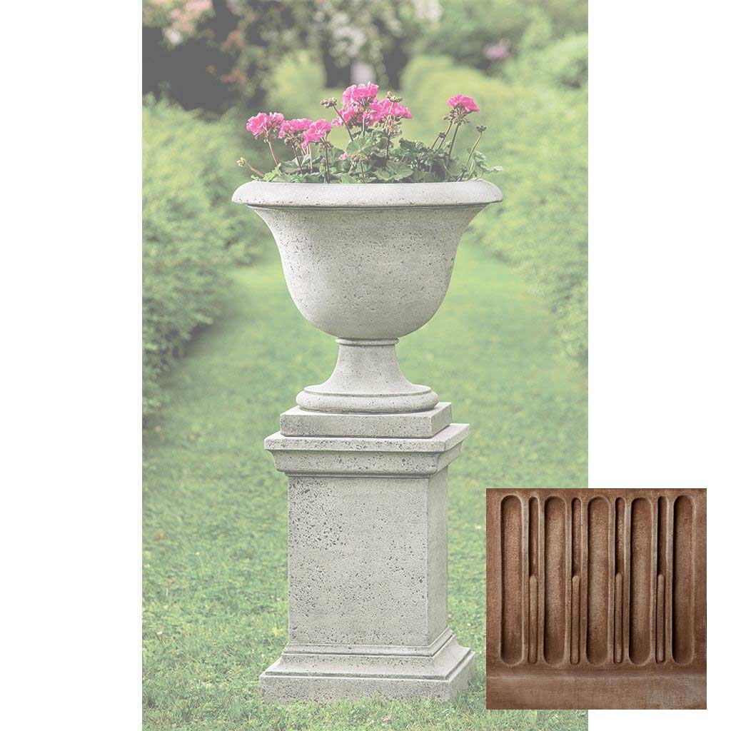 Campania Fairfield Urn with Pedestal - PPD-608