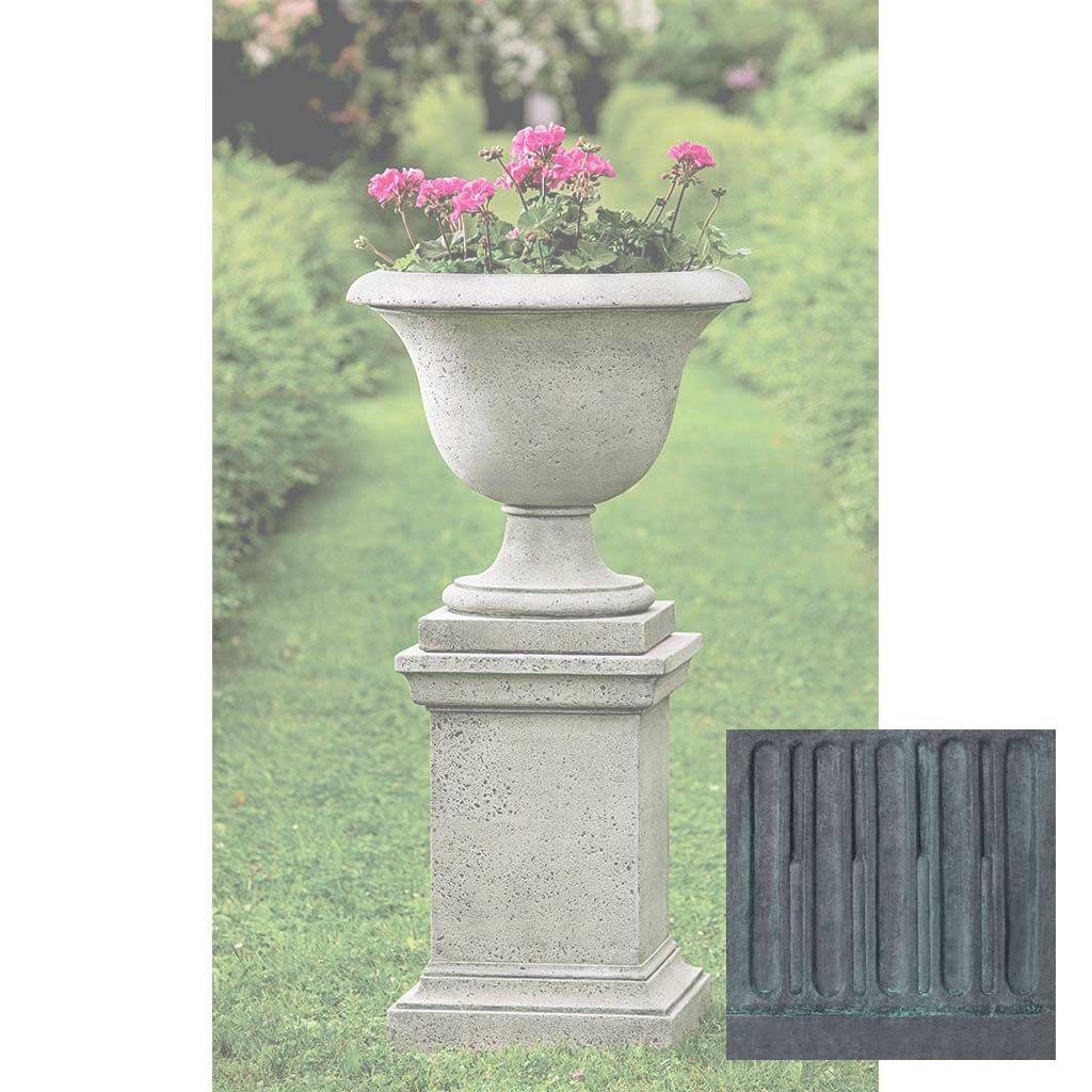 Campania Fairfield Urn with Pedestal - PPD-608