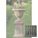 Campania Palais Arabesque Urn with Pedestal - PPD-609
