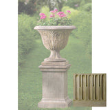Campania Palais Arabesque Urn with Pedestal - PPD-609