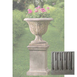 Campania Palais Arabesque Urn with Pedestal - PPD-609