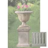 Campania Palais Arabesque Urn with Pedestal - PPD-609