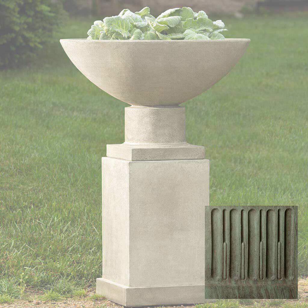 Campania Savoy Planter with Pedestal - PPD-622