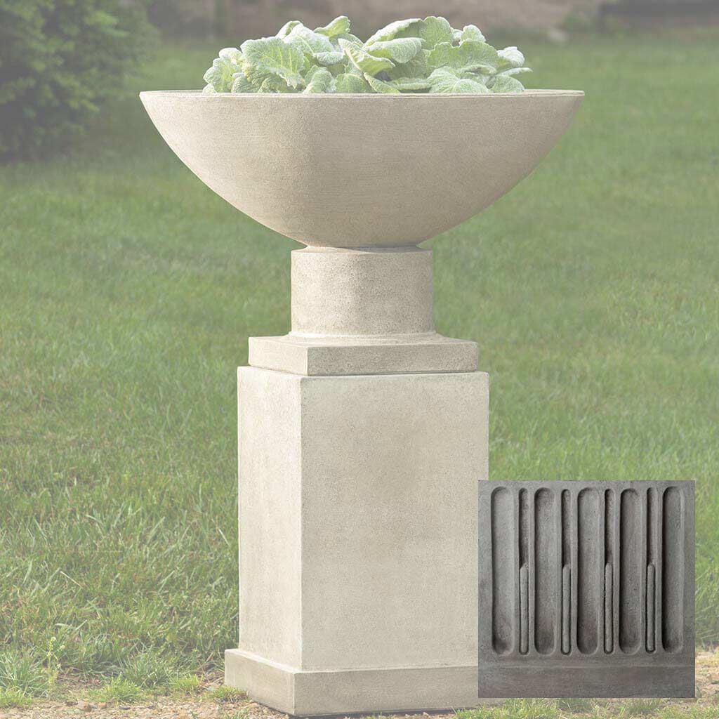 Campania Savoy Planter with Pedestal - PPD-622