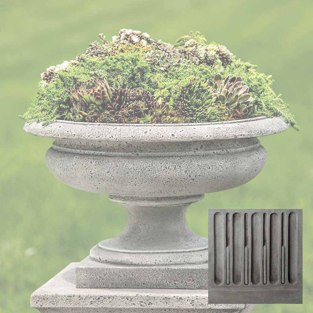Campania Textured Palazzo Urn - P-629
