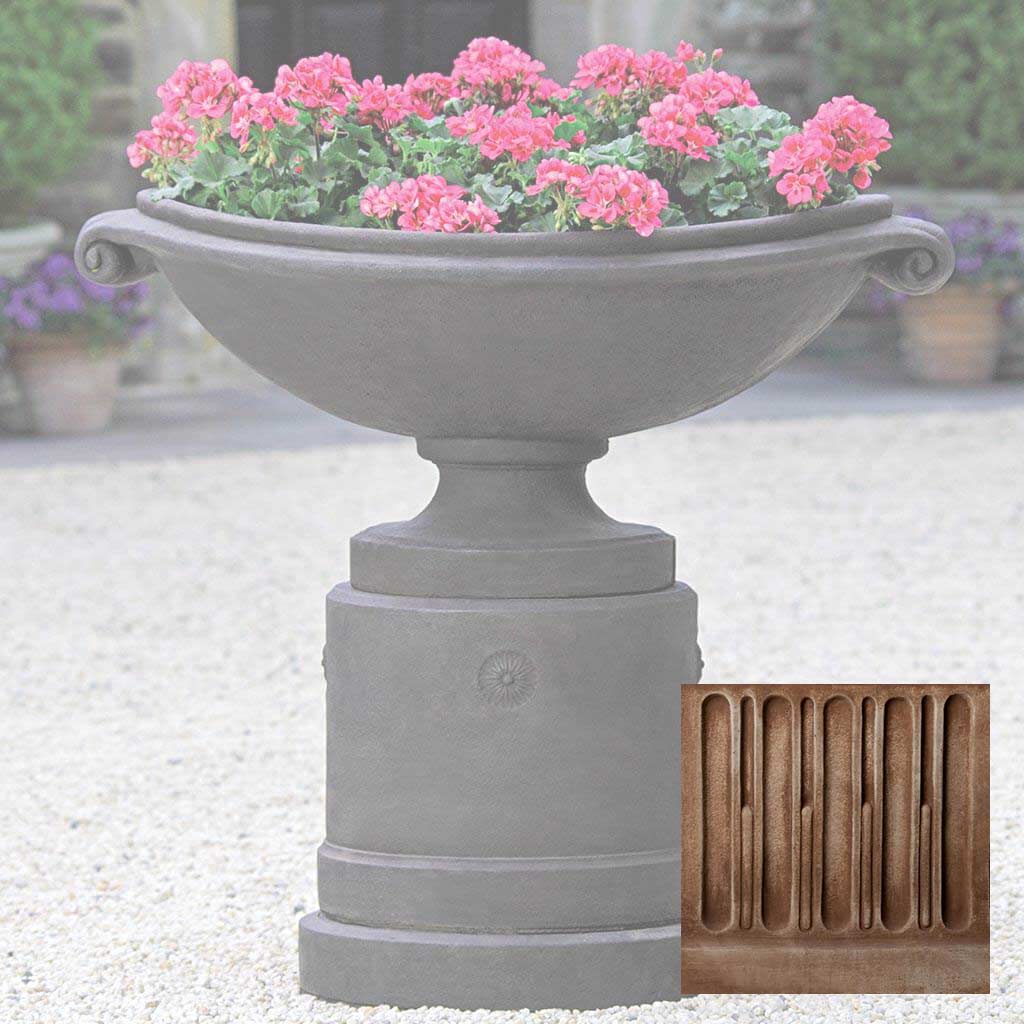 Campania Medici Planter with Pedestal - PPD-630