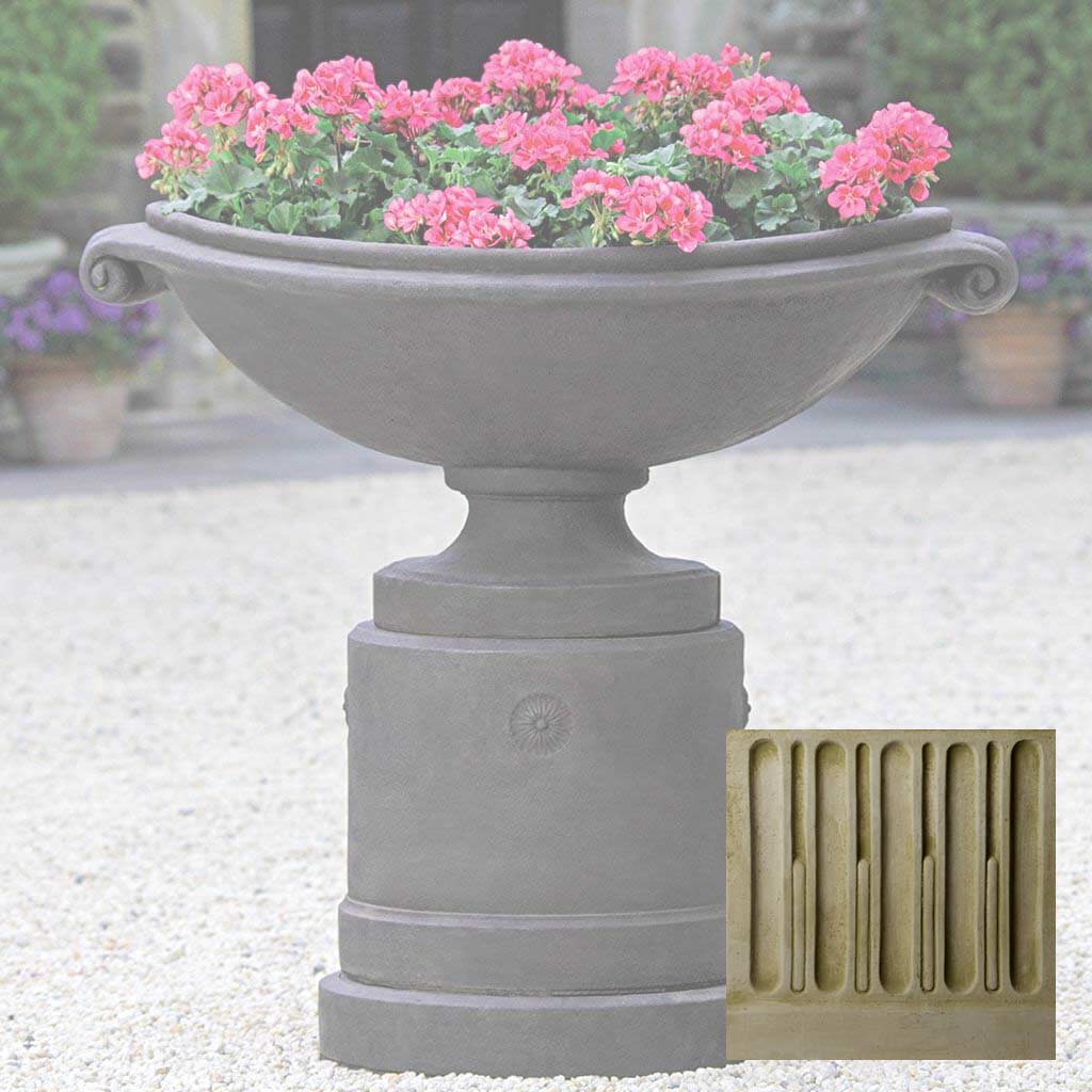 Campania Medici Planter with Pedestal - PPD-630