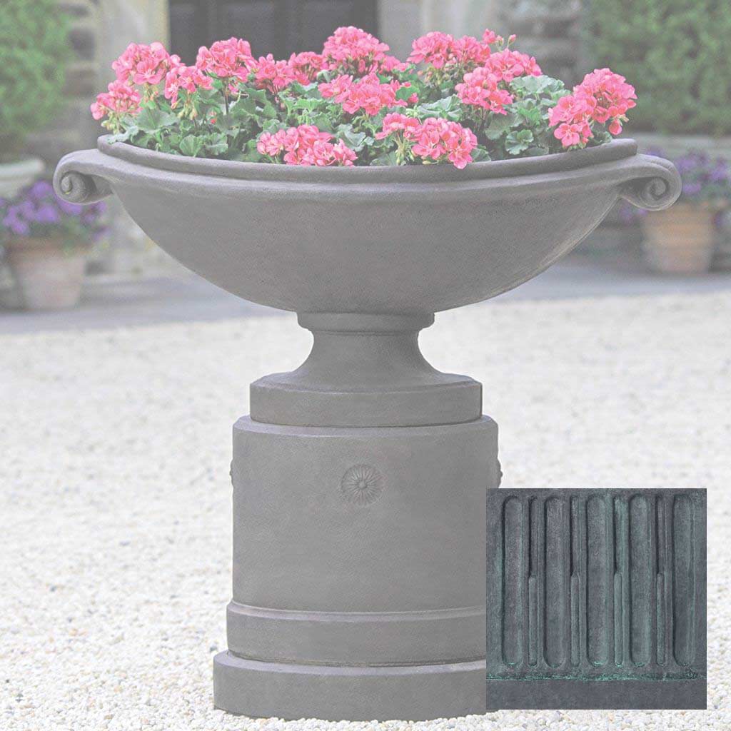 Campania Medici Planter with Pedestal - PPD-630