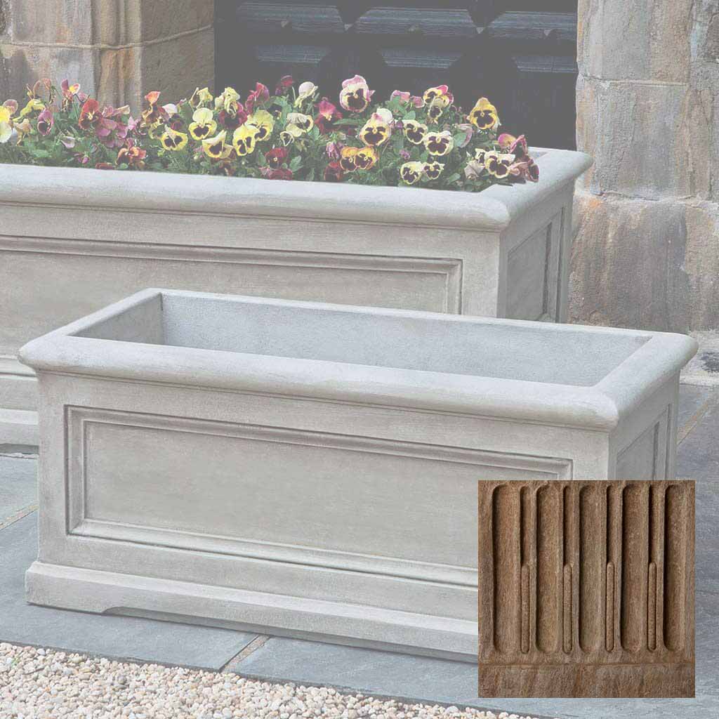 Campania Orleans Window Box Planter, Medium - P-640