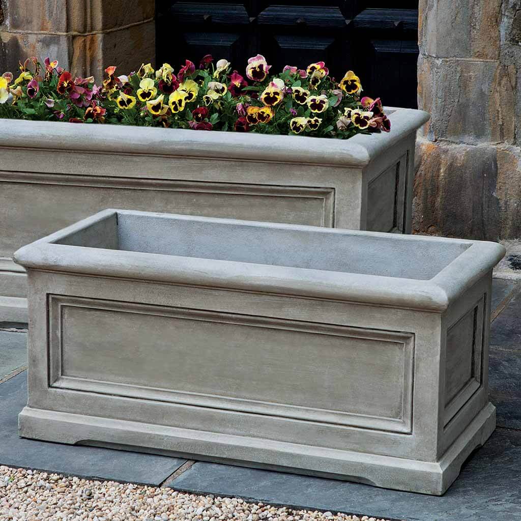 Campania Orleans Window Box Planter, Medium - P-640