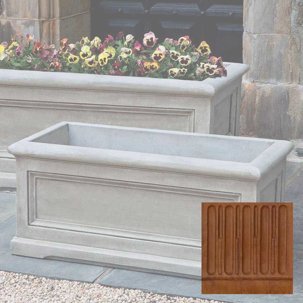 Campania Orleans Window Box Planter, Medium - P-640