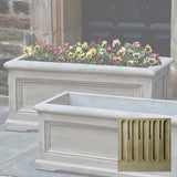 Campania Orleans Window Box Planter, Large - P-656