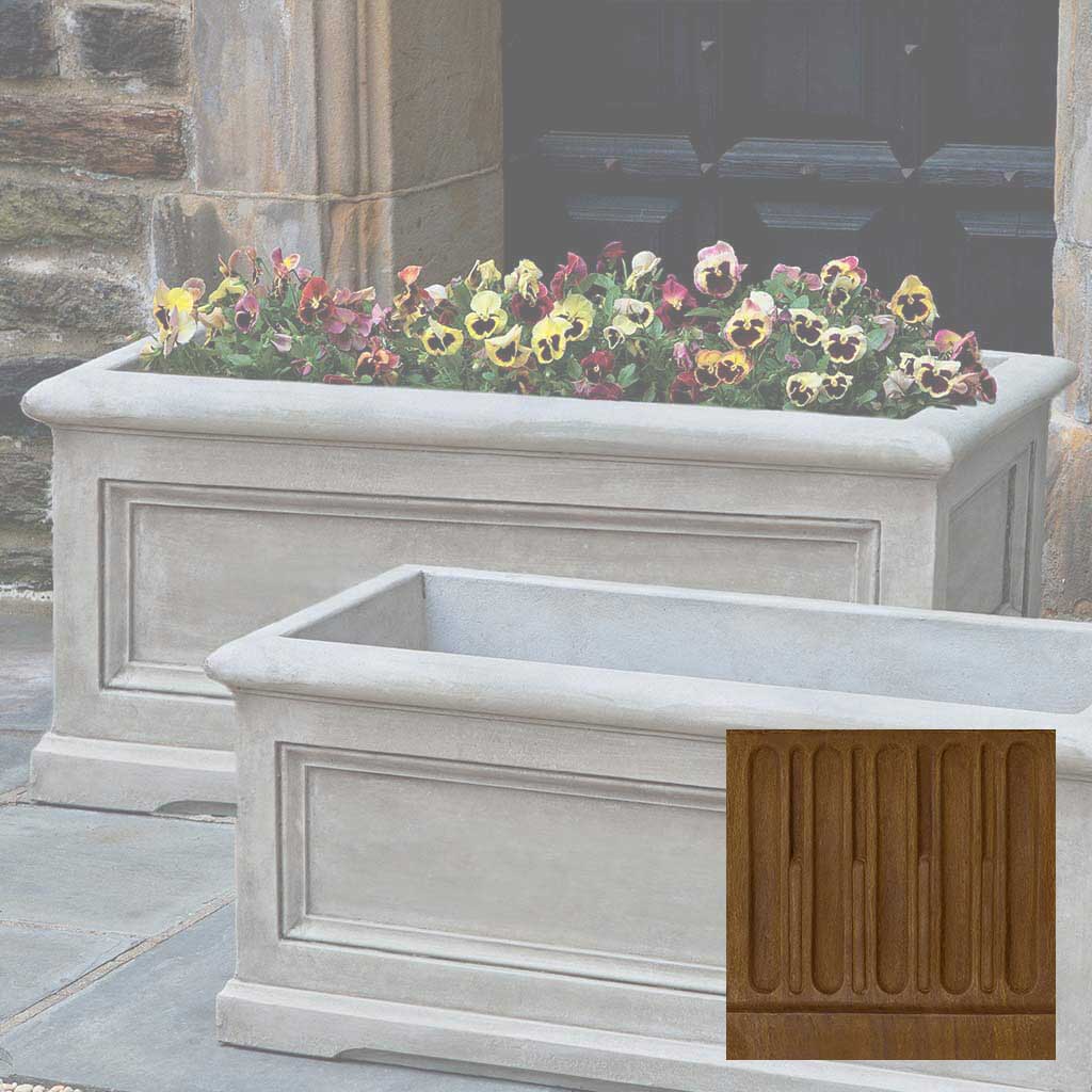 Campania Orleans Window Box Planter, Large - P-656
