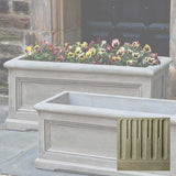 Campania Orleans Window Box Planter, Large - P-656