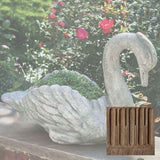 Campania Newport Swan Garden Statue - P-678