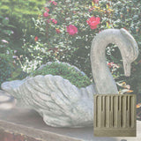 Campania Newport Swan Garden Statue - P-678