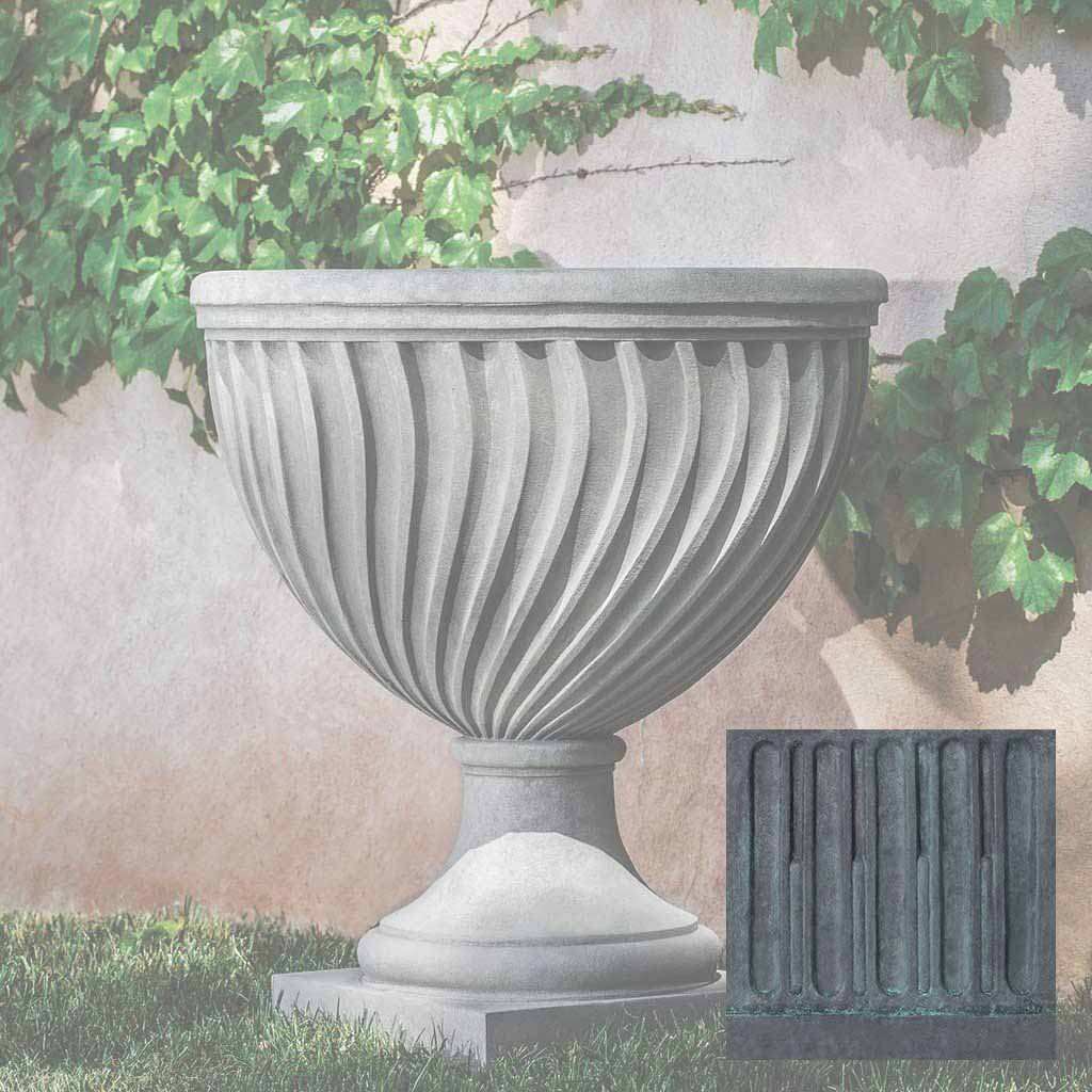 Campania Quadrille Urn - P-698