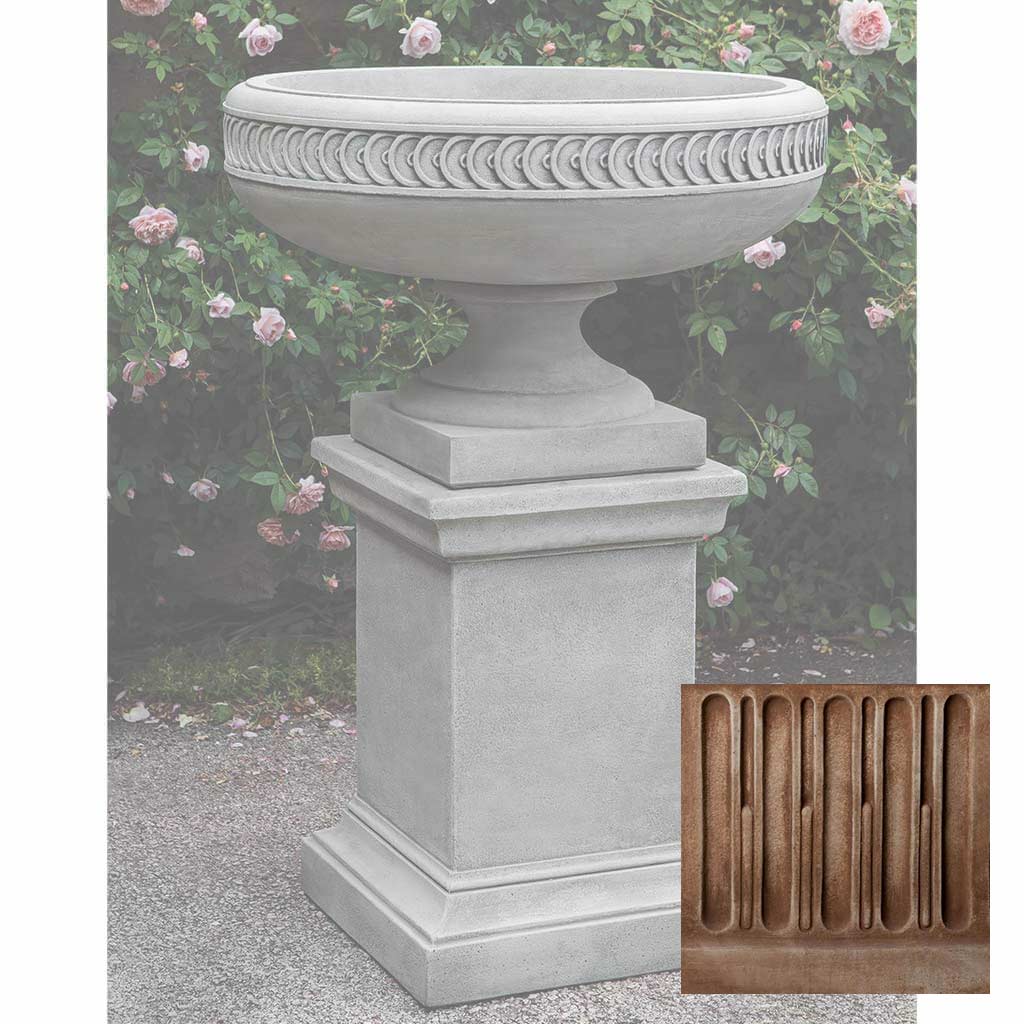 Campania Chatham Urn w/ Greenwich Pedestal - PPD-701