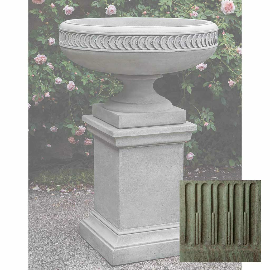 Campania Chatham Urn w/ Greenwich Pedestal - PPD-701