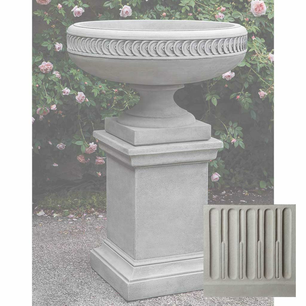 Campania Chatham Urn w/ Greenwich Pedestal - PPD-701