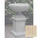 Campania Jensen Urn Large w/ Greenwich Pedestal - PPD-702