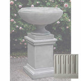Campania Jensen Urn Large w/ Greenwich Pedestal - PPD-702