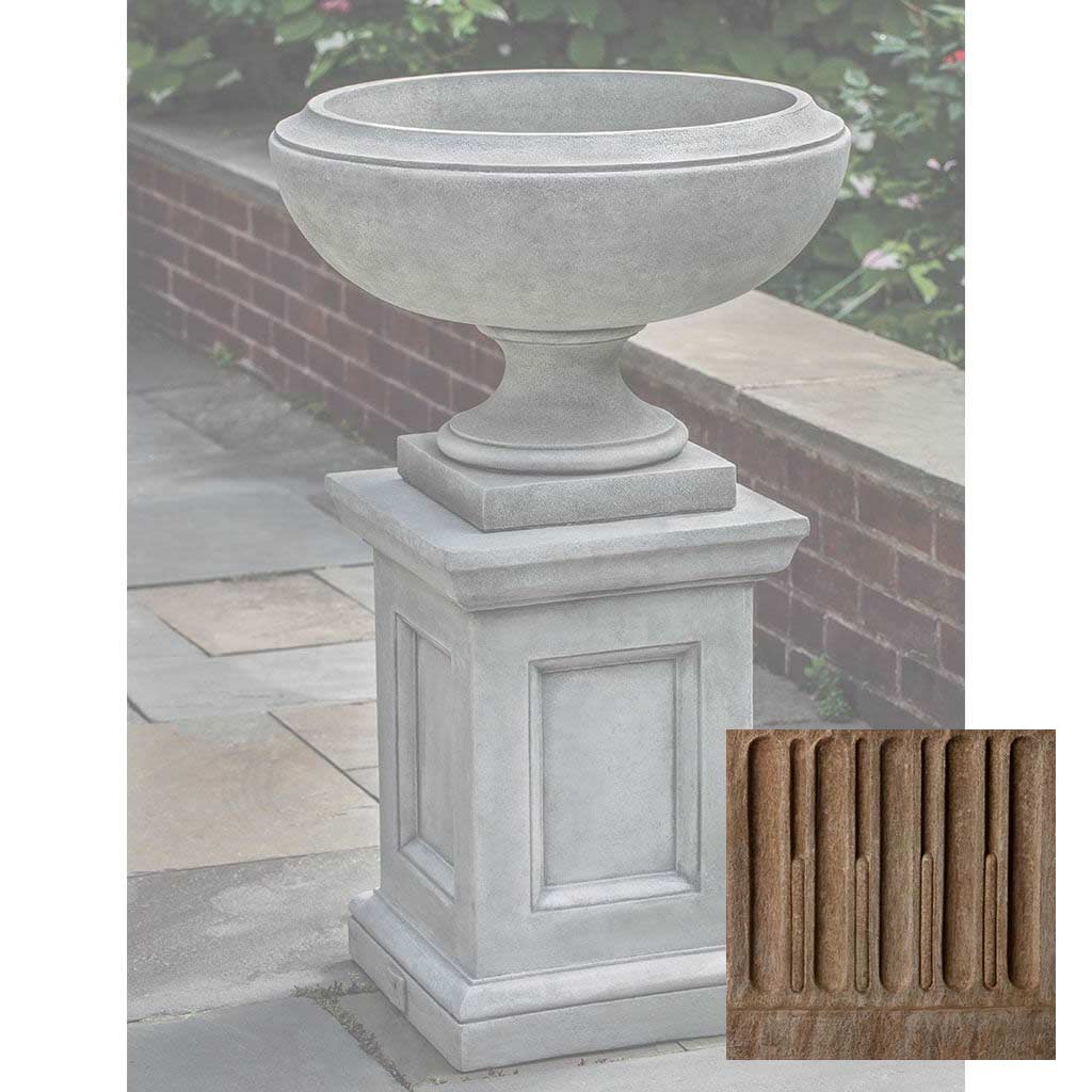 Campania Jensen Urn Small w/ Barnett Pedestal - PPD-703