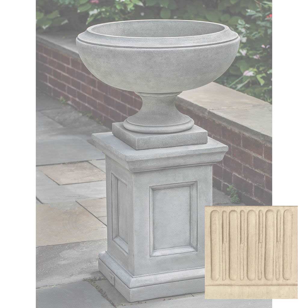 Campania Jensen Urn Small w/ Barnett Pedestal - PPD-703