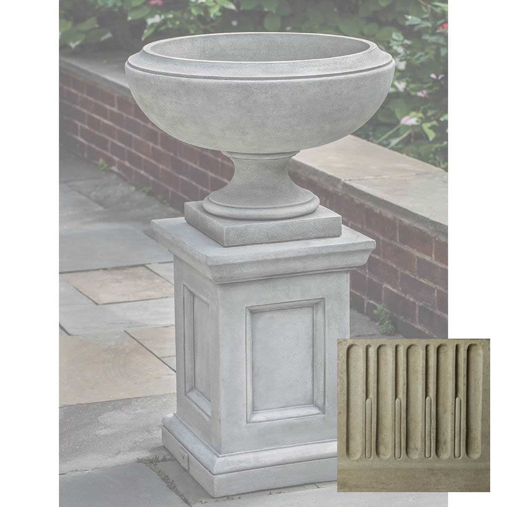 Campania Jensen Urn Small w/ Barnett Pedestal - PPD-703