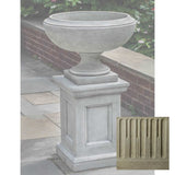 Campania Jensen Urn Small w/ Barnett Pedestal - PPD-703