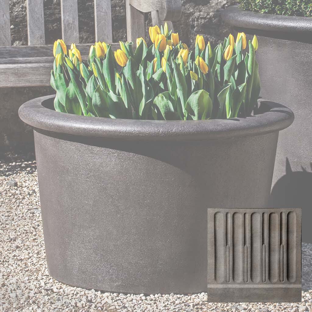 Campania Palo Alto Low Planter - P-739