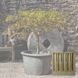 Campania Palo Alto Low Planter - P-739