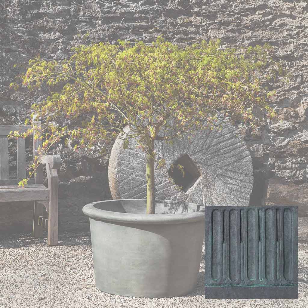 Campania Palo Alto Low Planter - P-739