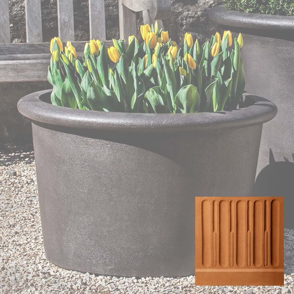 Campania Palo Alto Low Planter - P-739