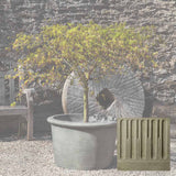 Campania Palo Alto Low Planter - P-739
