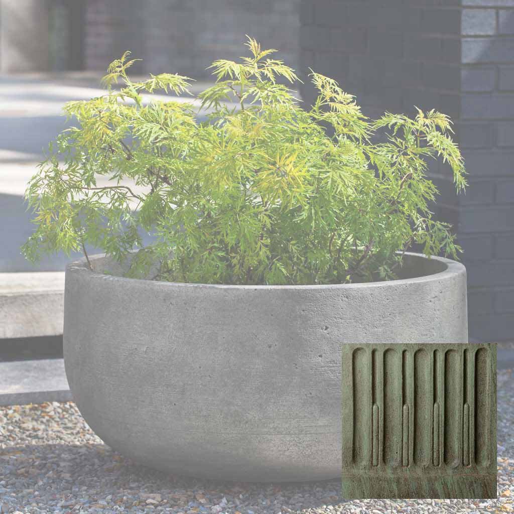 Campania Low Tribeca Planter - P-764