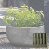 Campania Low Tribeca Planter - P-764