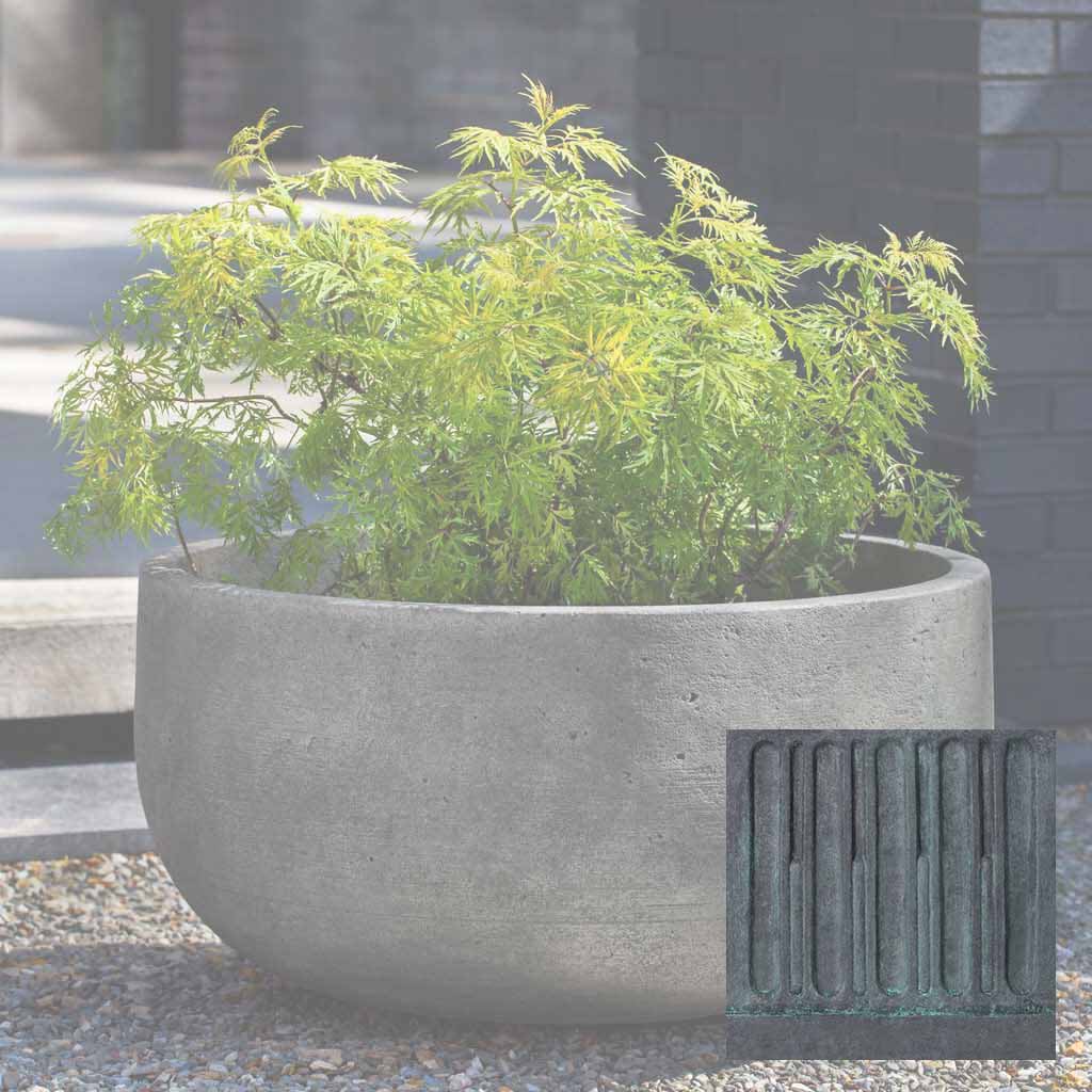 Campania Low Tribeca Planter - P-764