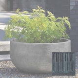 Campania Low Tribeca Planter - P-764