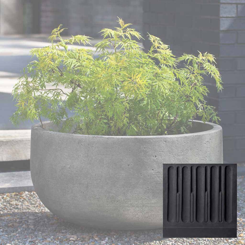 Campania Low Tribeca Planter - P-764